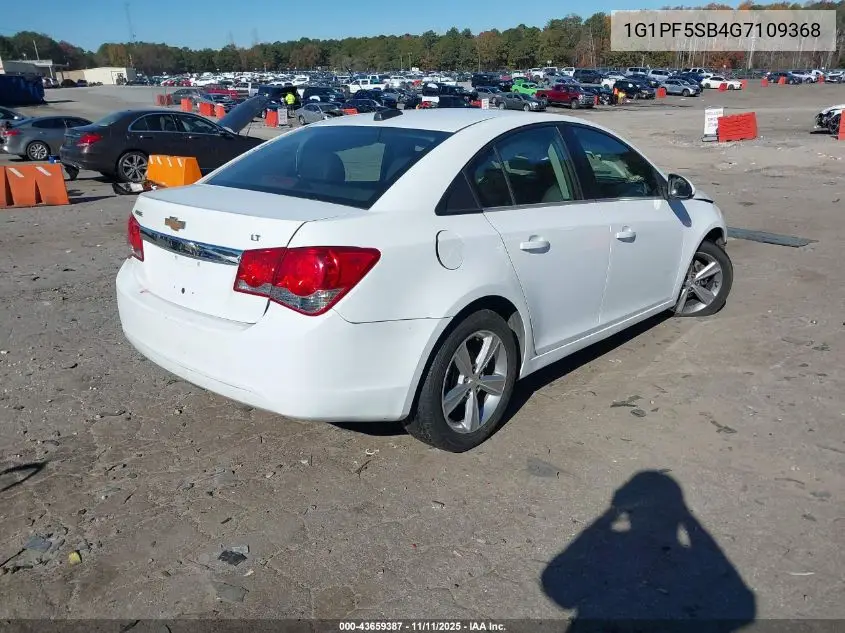 1G1PF5SB4G7109368 2016 Chevrolet Cruze Limited 2Lt Auto