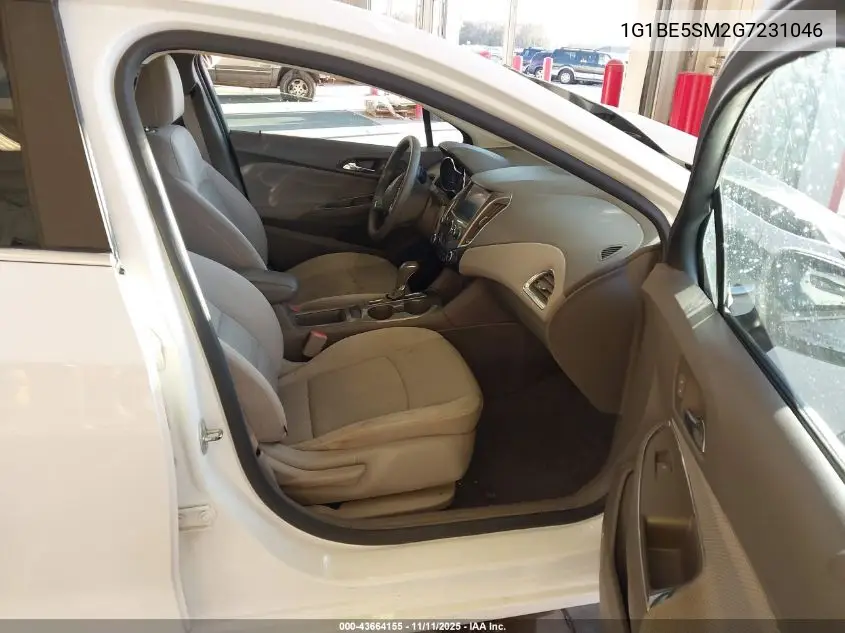 1G1BE5SM2G7231046 2016 Chevrolet Cruze Lt Auto