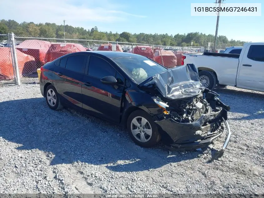 1G1BC5SM6G7246431 2016 Chevrolet Cruze Ls Auto