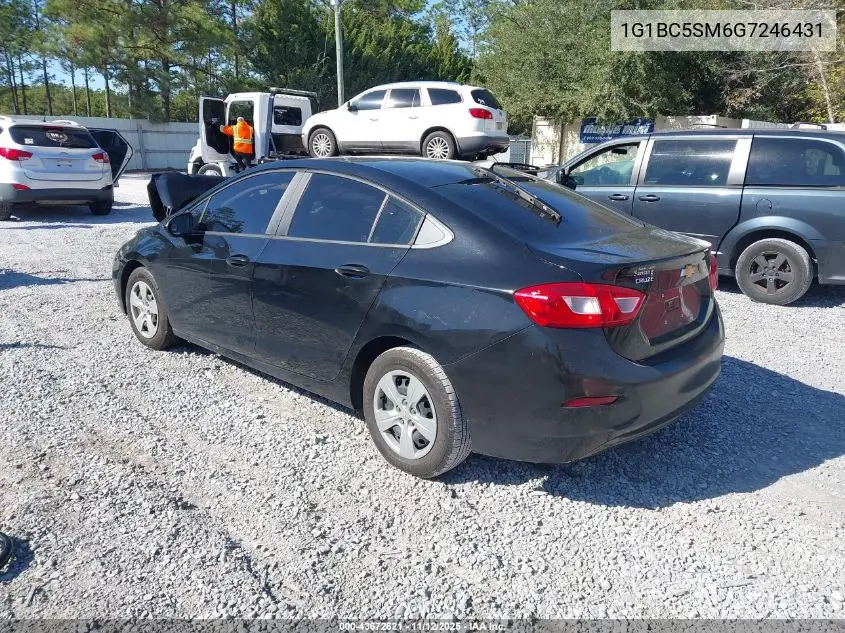1G1BC5SM6G7246431 2016 Chevrolet Cruze Ls Auto