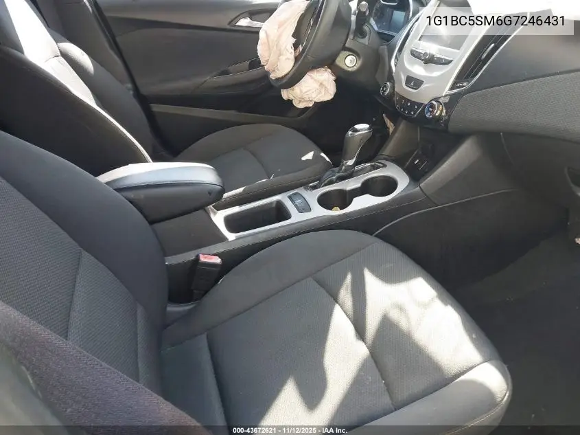 1G1BC5SM6G7246431 2016 Chevrolet Cruze Ls Auto