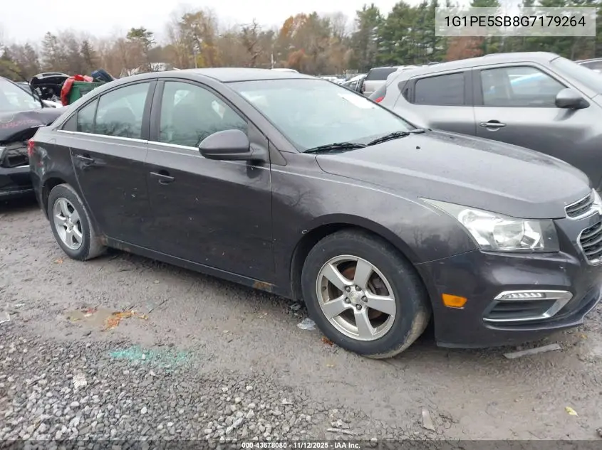 1G1PE5SB8G7179264 2016 Chevrolet Cruze Limited 1Lt Auto