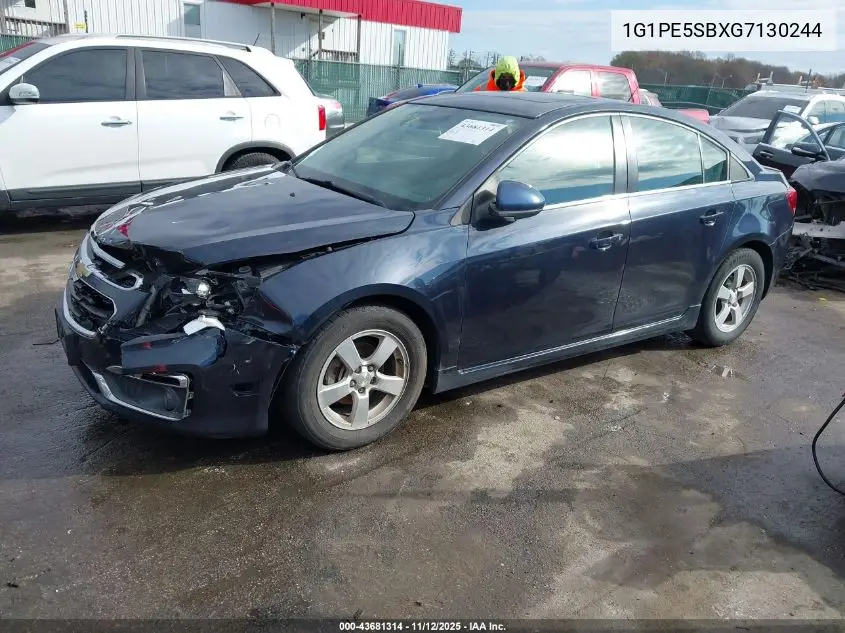1G1PE5SBXG7130244 2016 Chevrolet Cruze Limited 1Lt Auto
