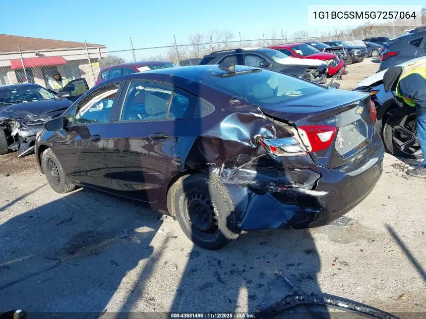 1G1BC5SM5G7257064 2016 Chevrolet Cruze Ls Auto