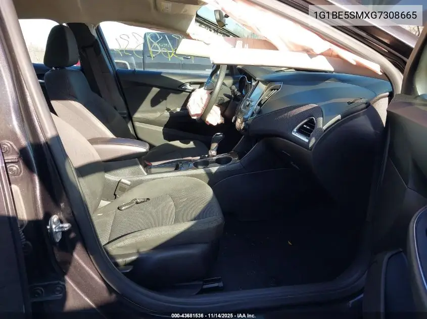 1G1BE5SMXG7308665 2016 Chevrolet Cruze Lt Auto