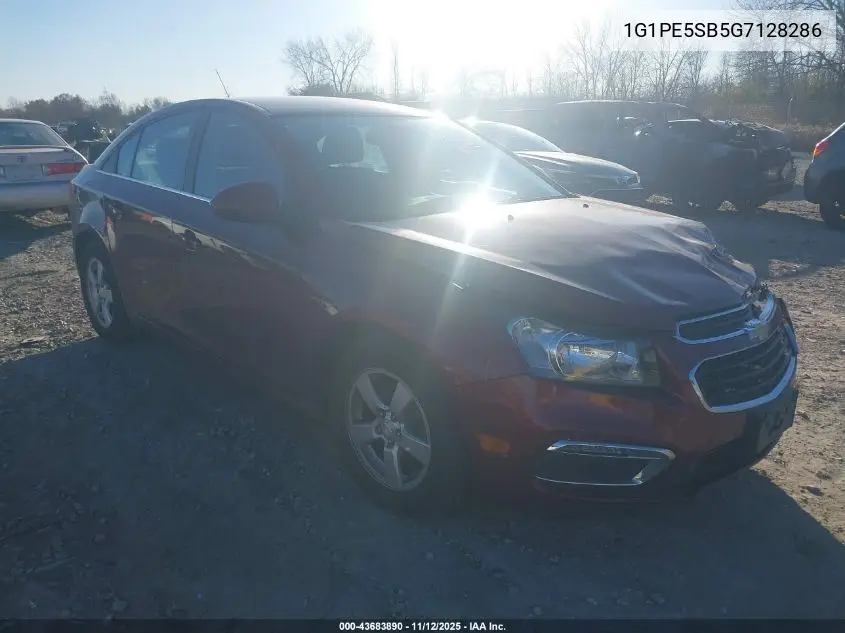 1G1PE5SB5G7128286 2016 Chevrolet Cruze Limited 1Lt Auto
