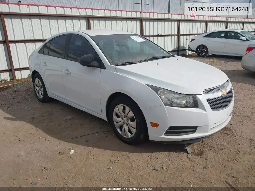 1G1PC5SH9G7164248 2016 Chevrolet Cruze Limited Ls Auto