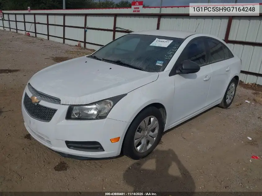 1G1PC5SH9G7164248 2016 Chevrolet Cruze Limited Ls Auto