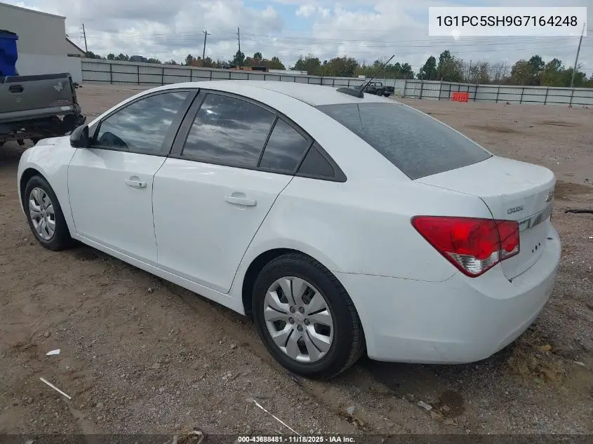 1G1PC5SH9G7164248 2016 Chevrolet Cruze Limited Ls Auto