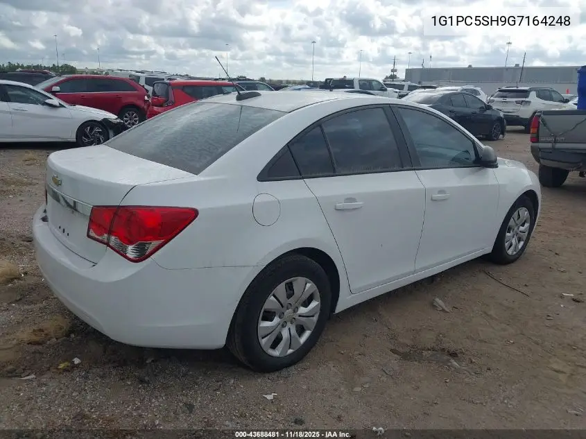 1G1PC5SH9G7164248 2016 Chevrolet Cruze Limited Ls Auto