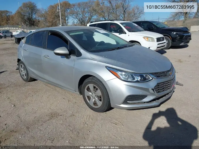 1G1BC5SM6G7283995 2016 Chevrolet Cruze Ls Auto