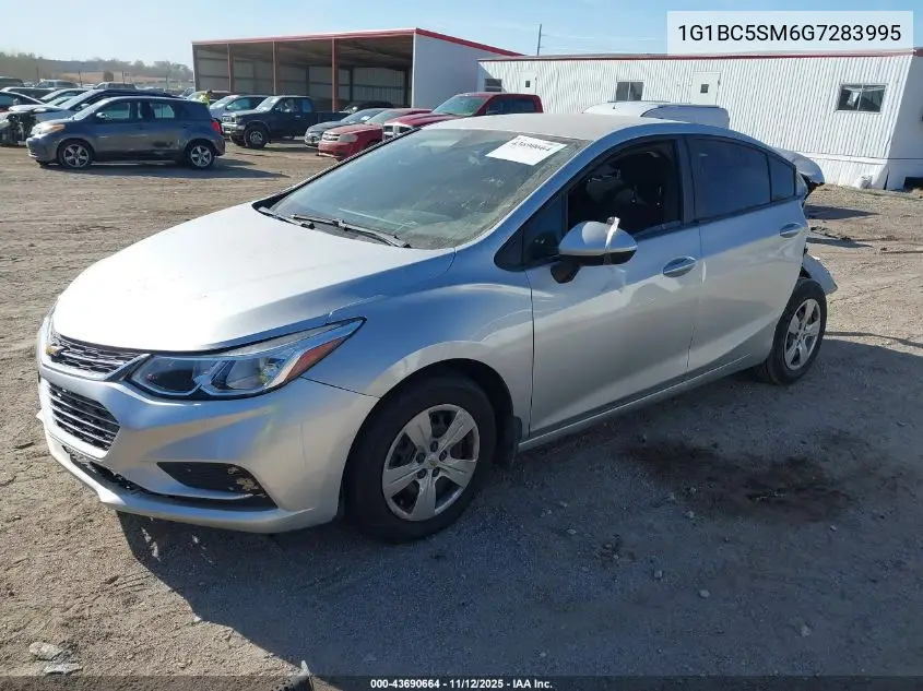 1G1BC5SM6G7283995 2016 Chevrolet Cruze Ls Auto