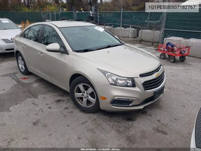 1G1PE5SB5G7182767 2016 Chevrolet Cruze Limited 1Lt Auto