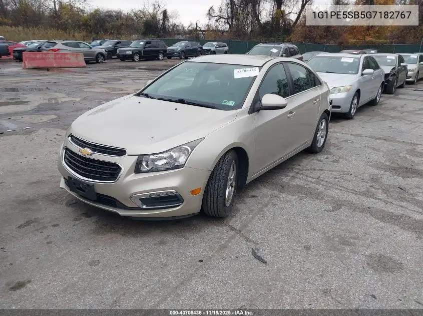 1G1PE5SB5G7182767 2016 Chevrolet Cruze Limited 1Lt Auto