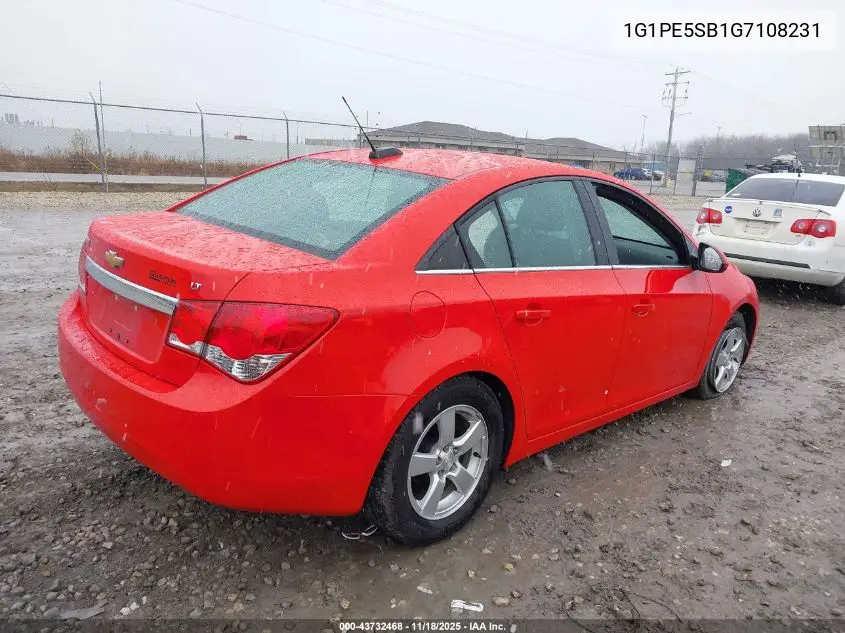 1G1PE5SB1G7108231 2016 Chevrolet Cruze Limited 1Lt Auto