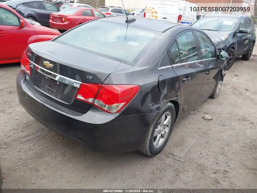 1G1PE5SB0G7203959 2016 Chevrolet Cruze Limited 1Lt Auto