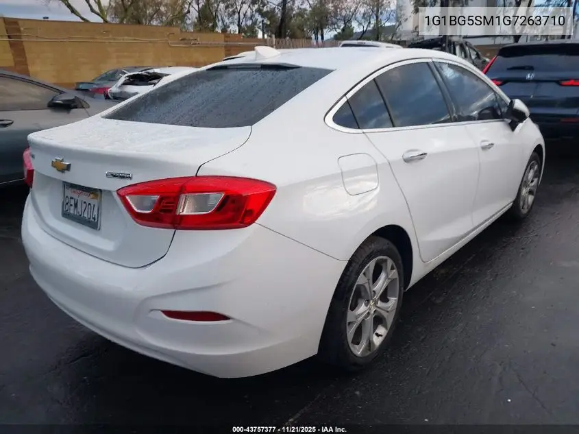 1G1BG5SM1G7263710 2016 Chevrolet Cruze Premier Auto