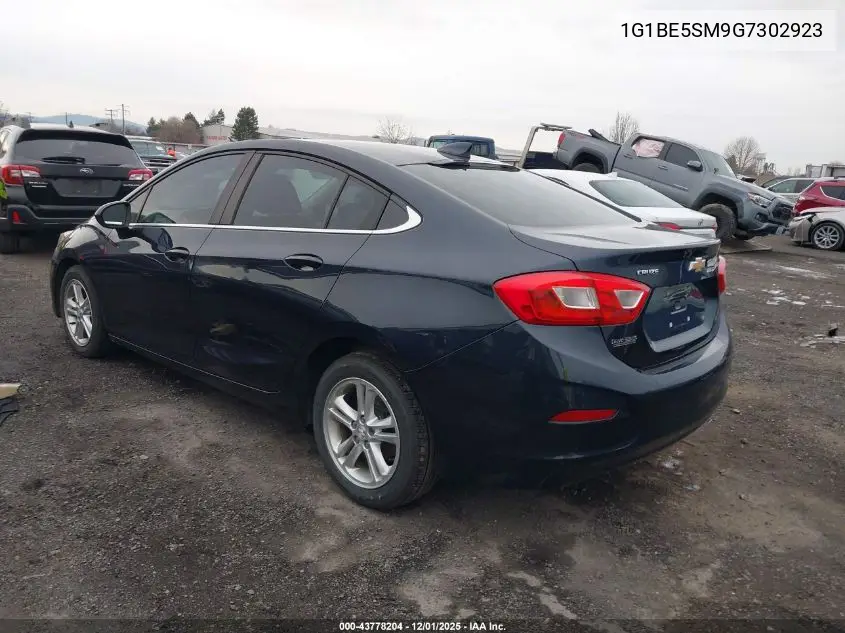 1G1BE5SM9G7302923 2016 Chevrolet Cruze Lt Auto