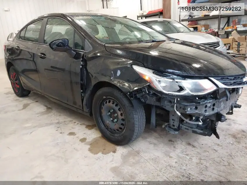 1G1BC5SM3G7259282 2016 Chevrolet Cruze Ls Auto