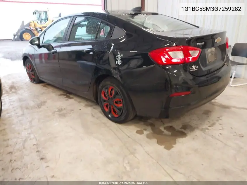 1G1BC5SM3G7259282 2016 Chevrolet Cruze Ls Auto