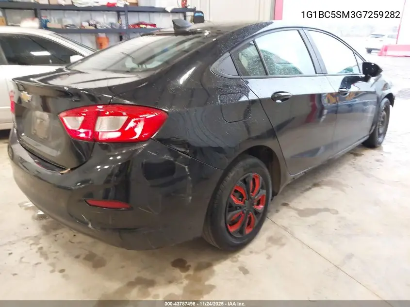 1G1BC5SM3G7259282 2016 Chevrolet Cruze Ls Auto