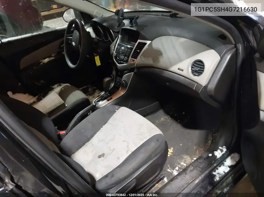 1G1PC5SH4G7216630 2016 Chevrolet Cruze Limited Ls Auto
