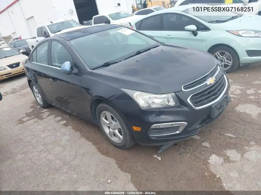 1G1PE5SBXG7168251 2016 Chevrolet Cruze Limited 1Lt Auto
