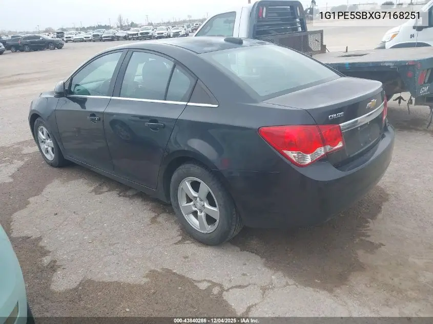 1G1PE5SBXG7168251 2016 Chevrolet Cruze Limited 1Lt Auto