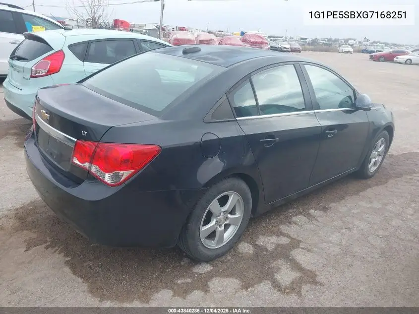1G1PE5SBXG7168251 2016 Chevrolet Cruze Limited 1Lt Auto