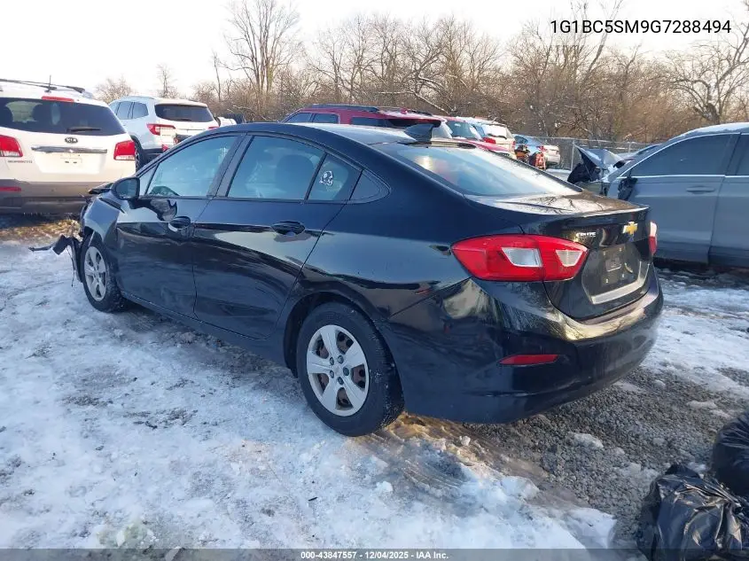 1G1BC5SM9G7288494 2016 Chevrolet Cruze Ls Auto