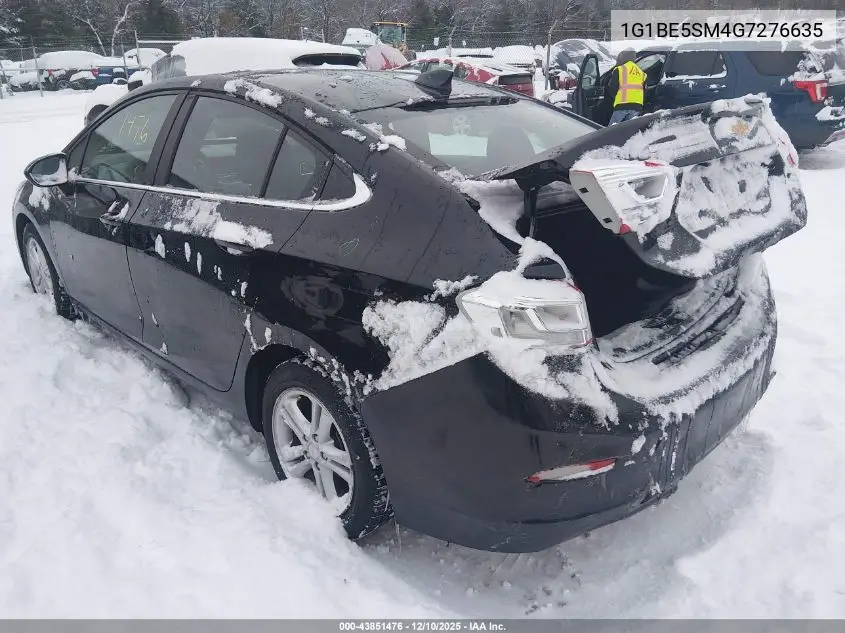 1G1BE5SM4G7276635 2016 Chevrolet Cruze Lt Auto