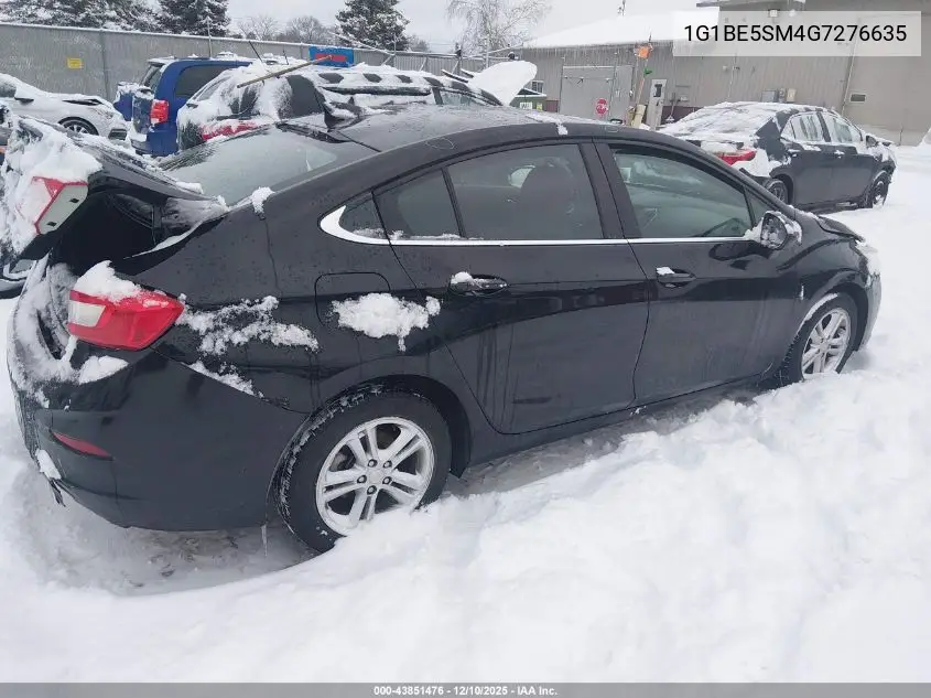 1G1BE5SM4G7276635 2016 Chevrolet Cruze Lt Auto