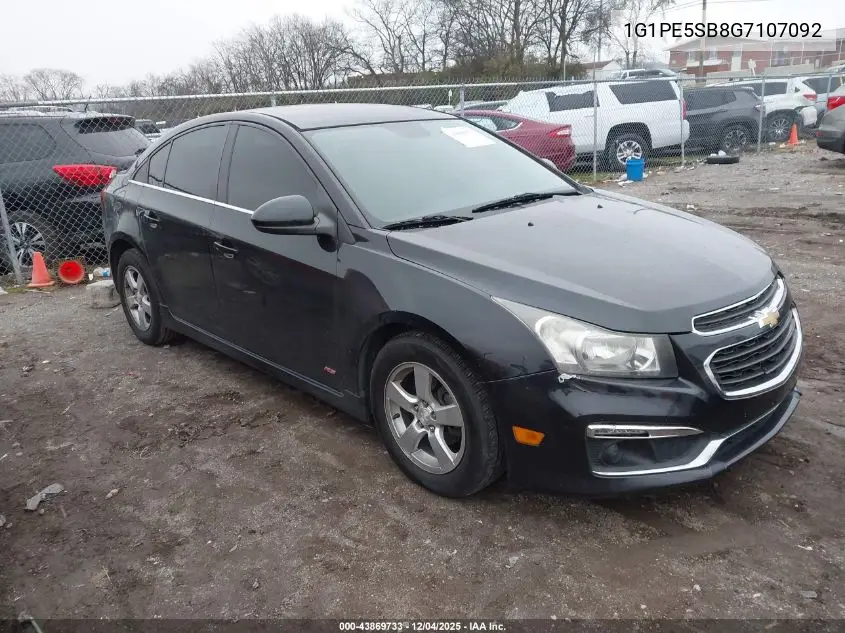 1G1PE5SB8G7107092 2016 Chevrolet Cruze Limited 1Lt Auto