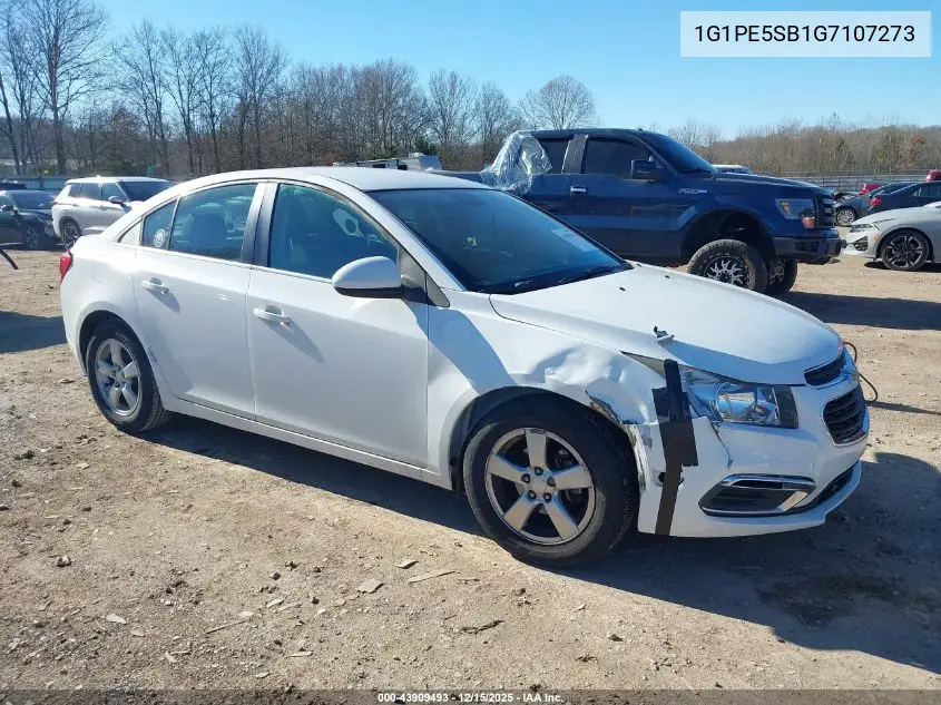 1G1PE5SB1G7107273 2016 Chevrolet Cruze Limited 1Lt Auto