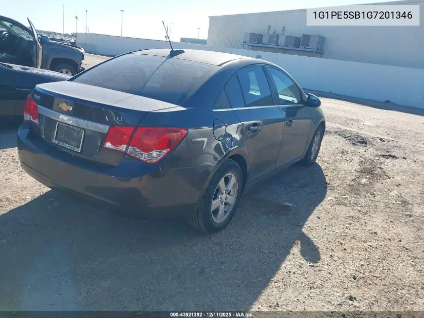 1G1PE5SB1G7201346 2016 Chevrolet Cruze Limited 1Lt Auto