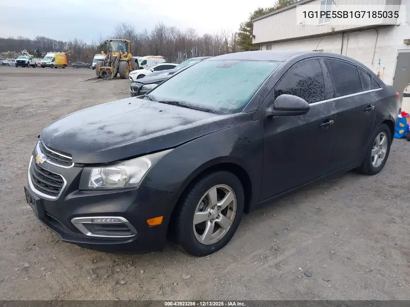 1G1PE5SB1G7185035 2016 Chevrolet Cruze Limited 1Lt Auto