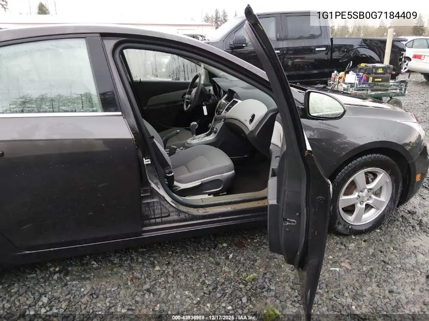 1G1PE5SB0G7184409 2016 Chevrolet Cruze Limited 1Lt Auto
