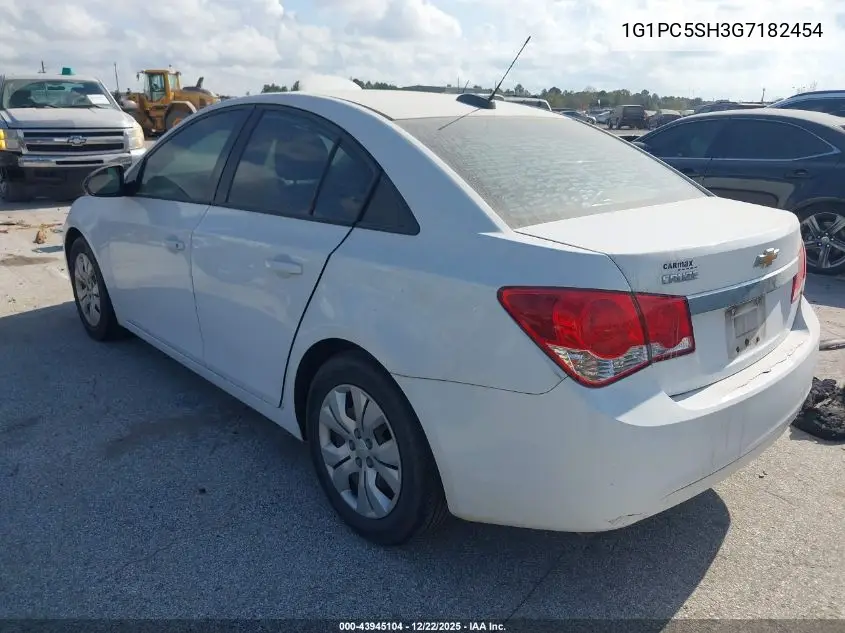 1G1PC5SH3G7182454 2016 Chevrolet Cruze Limited Ls Auto