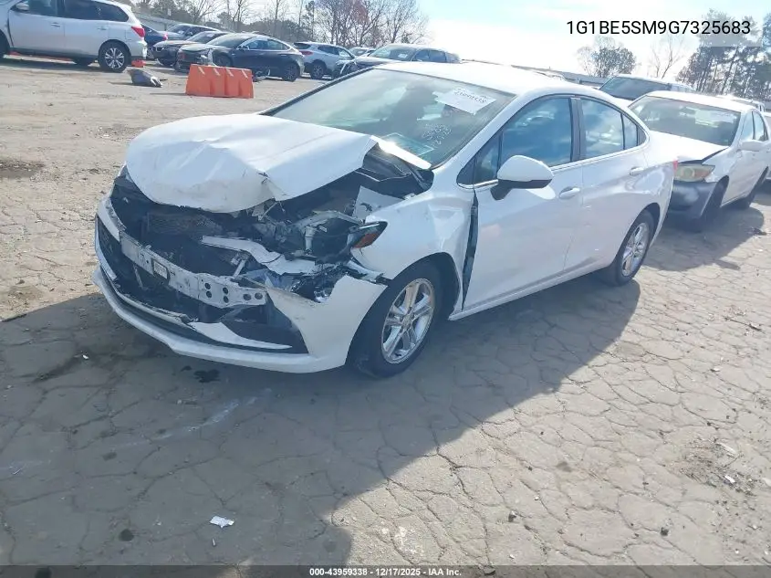 1G1BE5SM9G7325683 2016 Chevrolet Cruze Lt Auto