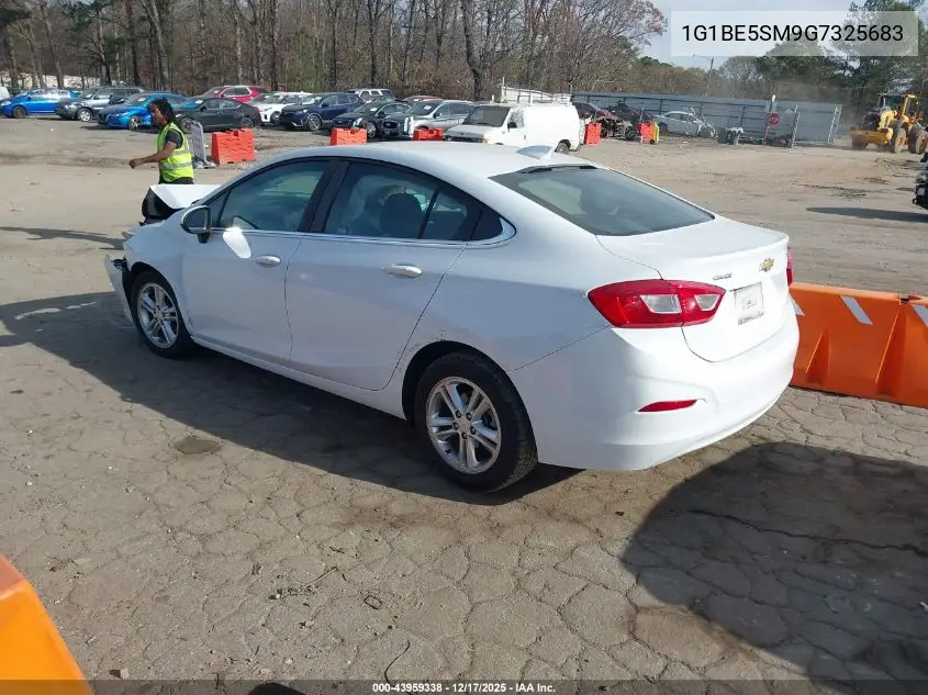 1G1BE5SM9G7325683 2016 Chevrolet Cruze Lt Auto