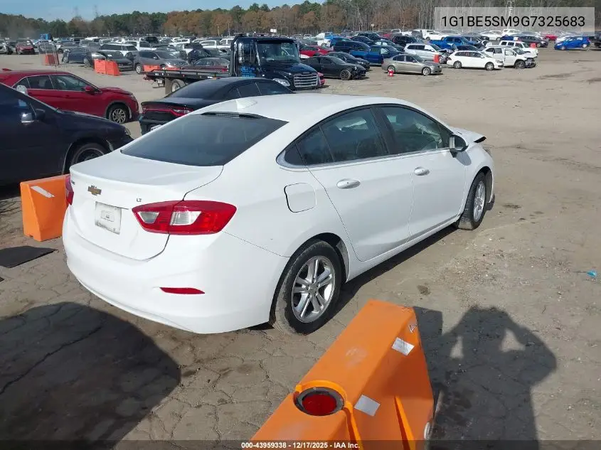 1G1BE5SM9G7325683 2016 Chevrolet Cruze Lt Auto