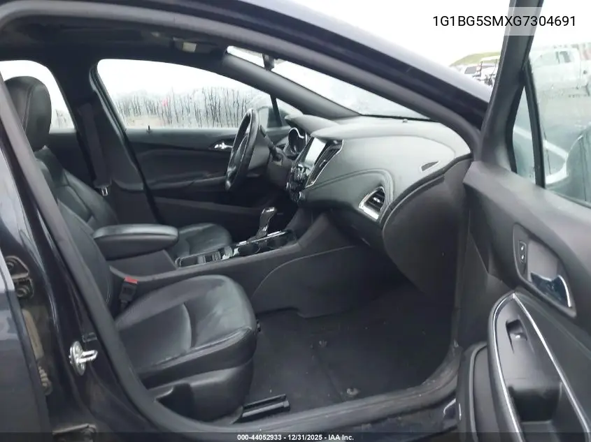 1G1BG5SMXG7304691 2016 Chevrolet Cruze Premier Auto