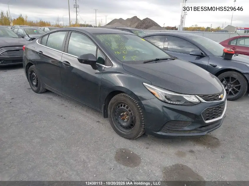 3G1BE5SM0HS529646 2017 Chevrolet Cruze Lt Auto