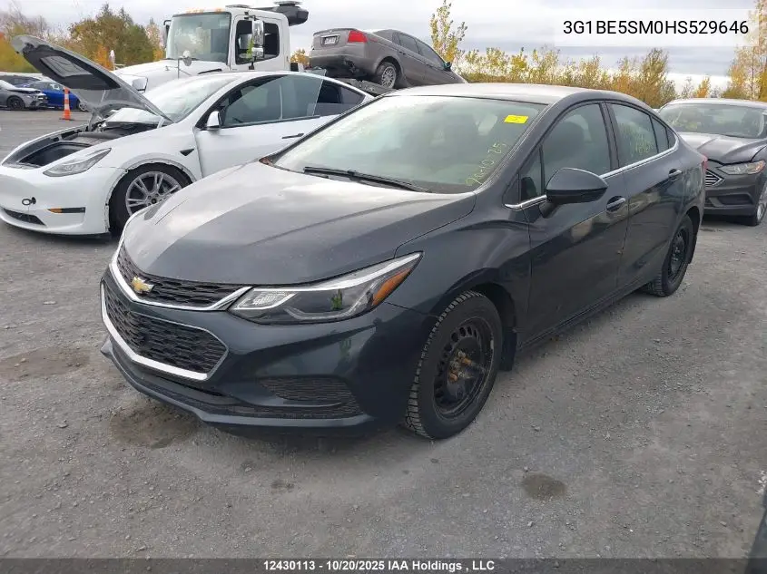 3G1BE5SM0HS529646 2017 Chevrolet Cruze Lt Auto