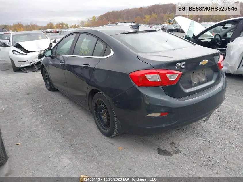 3G1BE5SM0HS529646 2017 Chevrolet Cruze Lt Auto