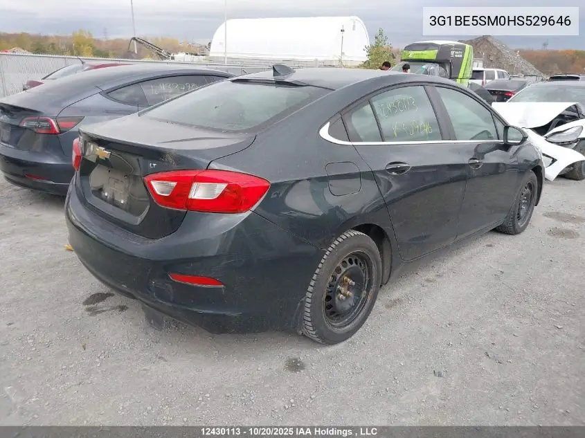 3G1BE5SM0HS529646 2017 Chevrolet Cruze Lt Auto