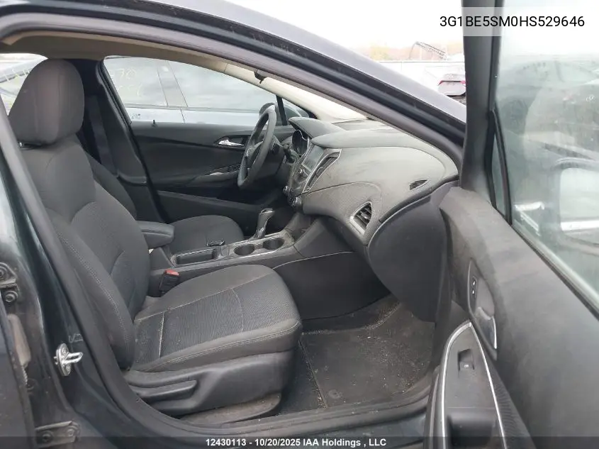 3G1BE5SM0HS529646 2017 Chevrolet Cruze Lt Auto