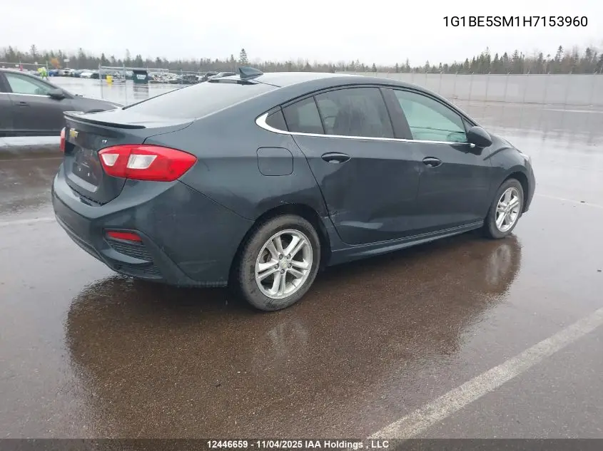 1G1BE5SM1H7153960 2017 Chevrolet Cruze Lt Auto