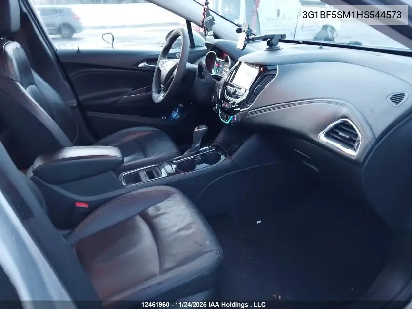 3G1BF5SM1HS544573 2017 Chevrolet Cruze Premier
