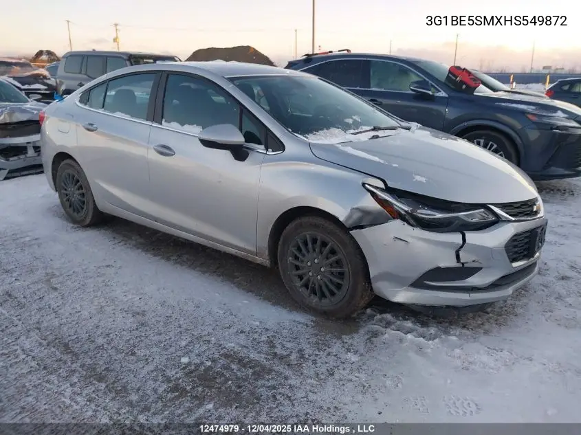 3G1BE5SMXHS549872 2017 Chevrolet Cruze